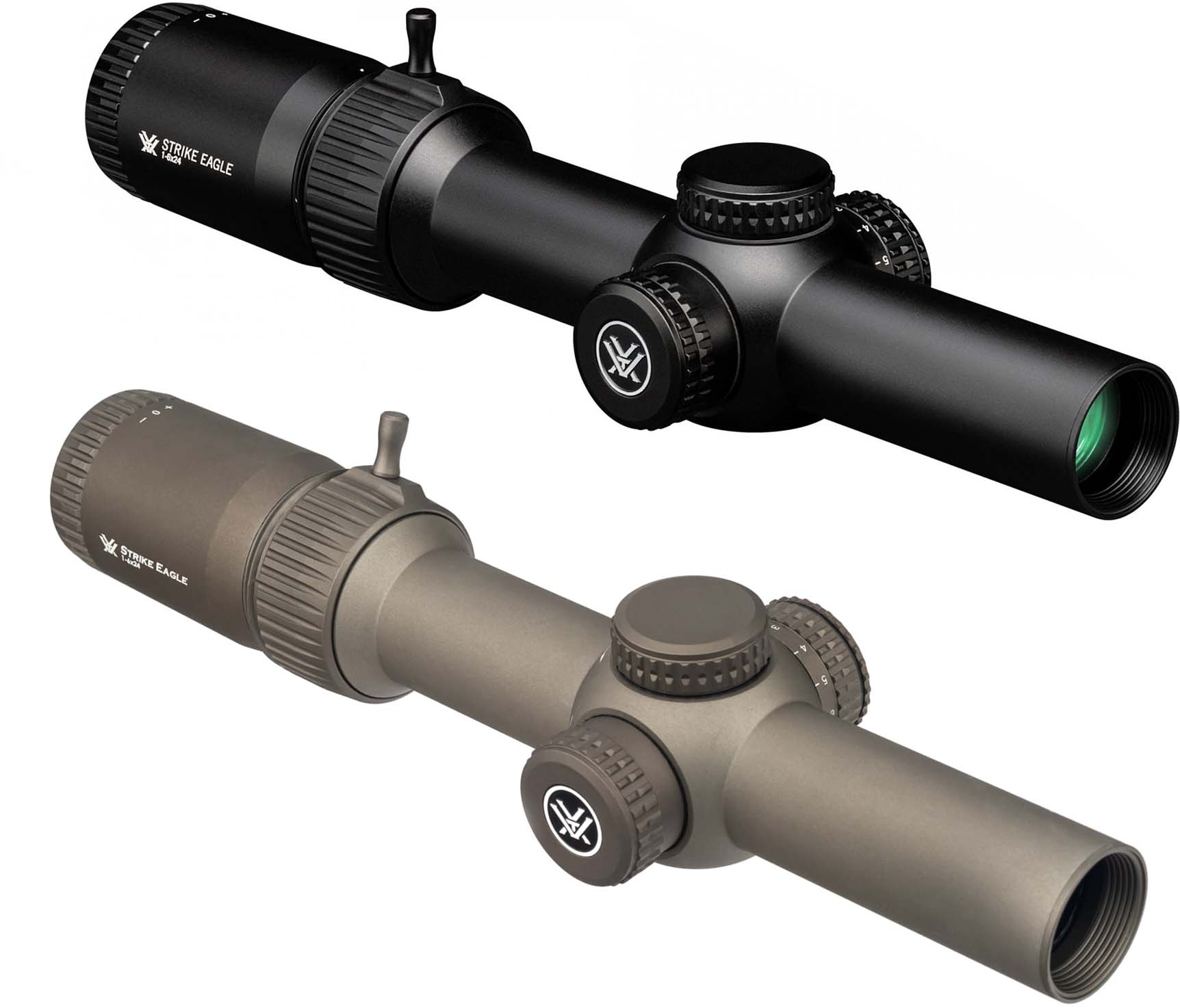 2020 Model with Cantilever Rings and Hat Vortex Strike Eagle 1-6x24 Riflescope 