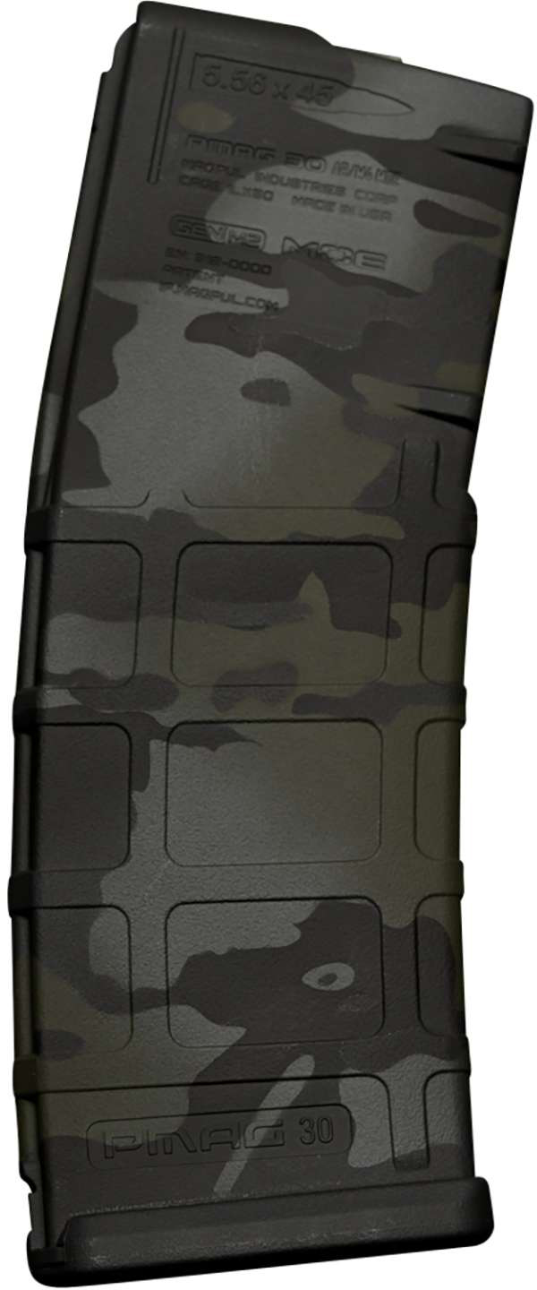 Weapon Works PMAG GEN M2 MOE 30 Round AR-15 5.56x45mm NATO MultiCam Black Rifle Magazine