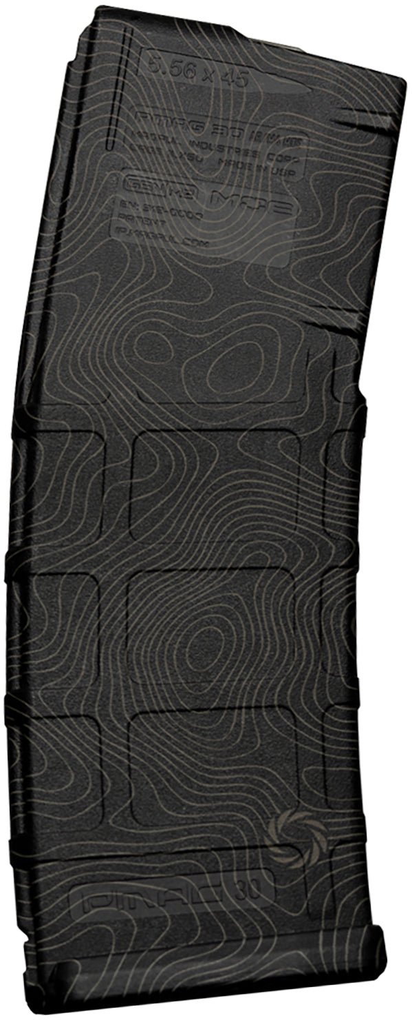 Weapon Works PMAG GEN M2 MOE 30 Round AR/M4 Laser Topo Rifle Magazine