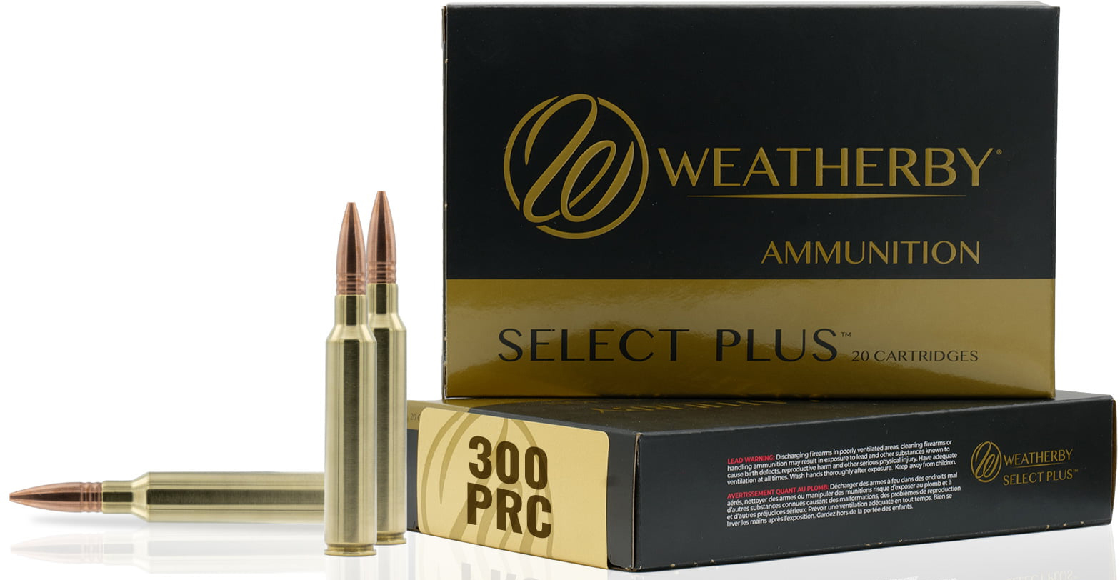 Weatherby .300 PRC 180 Grain Jacketed Hollow Point Rifle Ammunition