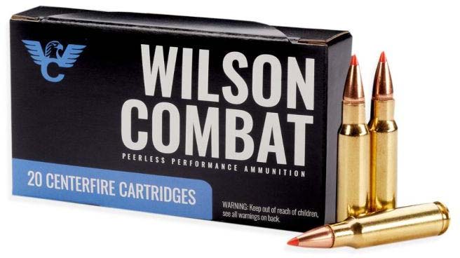 Wilson Combat 6.8 SPC 120 Grain Super Shock Tip Brass Rifle Ammunition