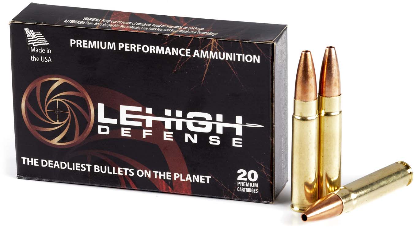 Lehigh Defense .300 HAM'R 125 Grain 05 Controlled Chaos Brass Rifle Ammunition