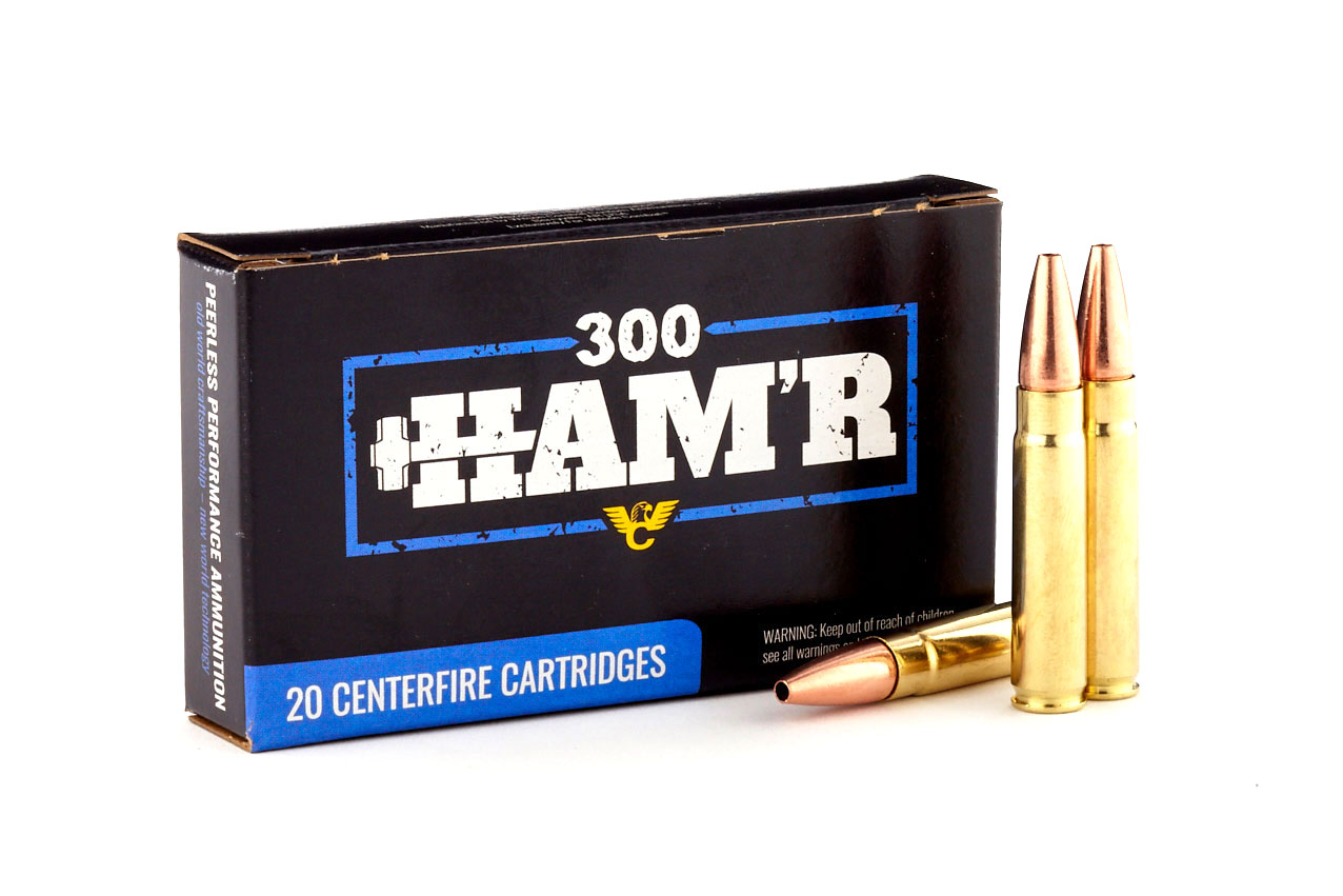 Wilson Combat Lehigh Controlled Chaos 300 HAM'R 110 Grain Brass Cased Rifle Ammunition