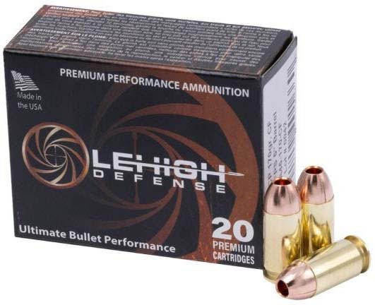 Wilson Combat Lehigh Defense CF .45 ACP 170 Grain Fluid Transfer Monolithic Brass Cased Pistol Ammunition