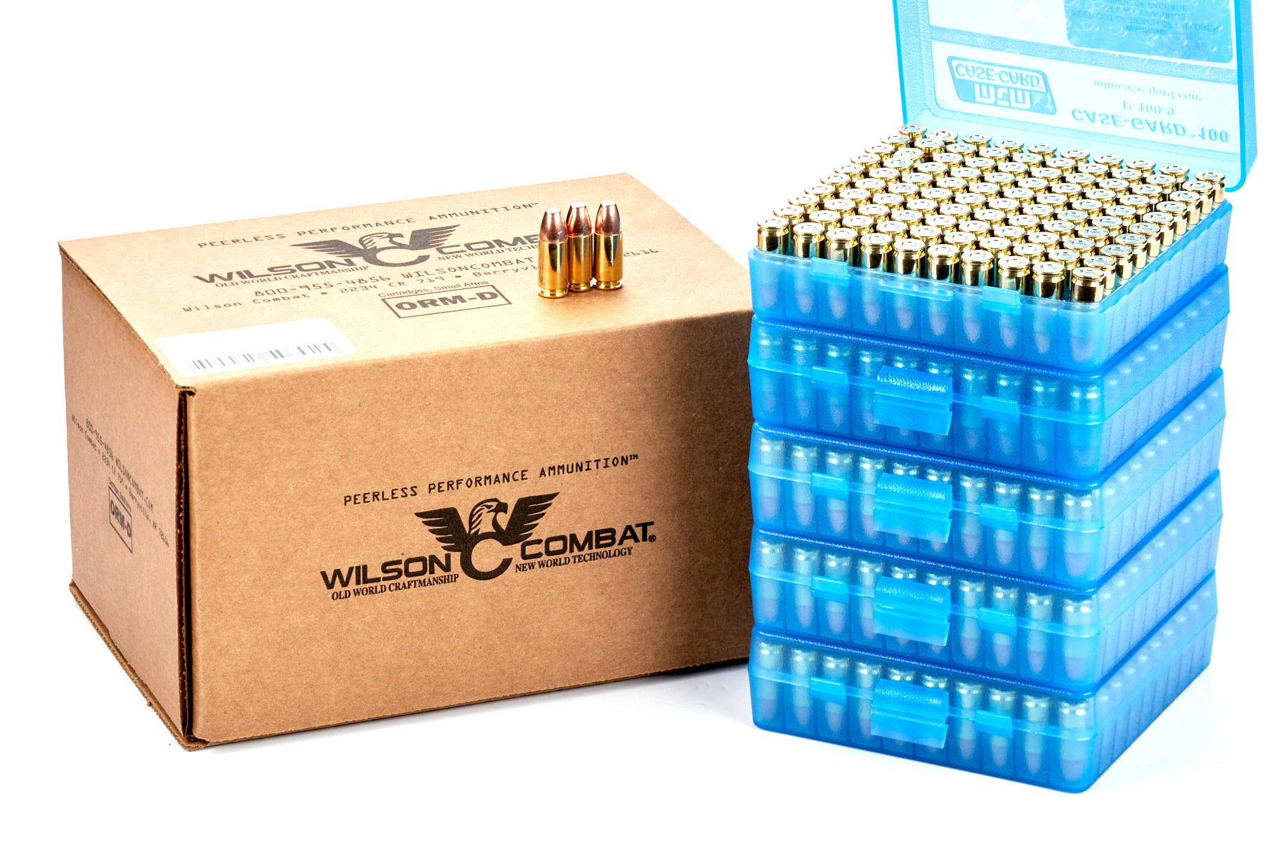 Wilson Combat Speer TMJ 9mm Luger 147 Grain Brass Cased Pistol Ammunition