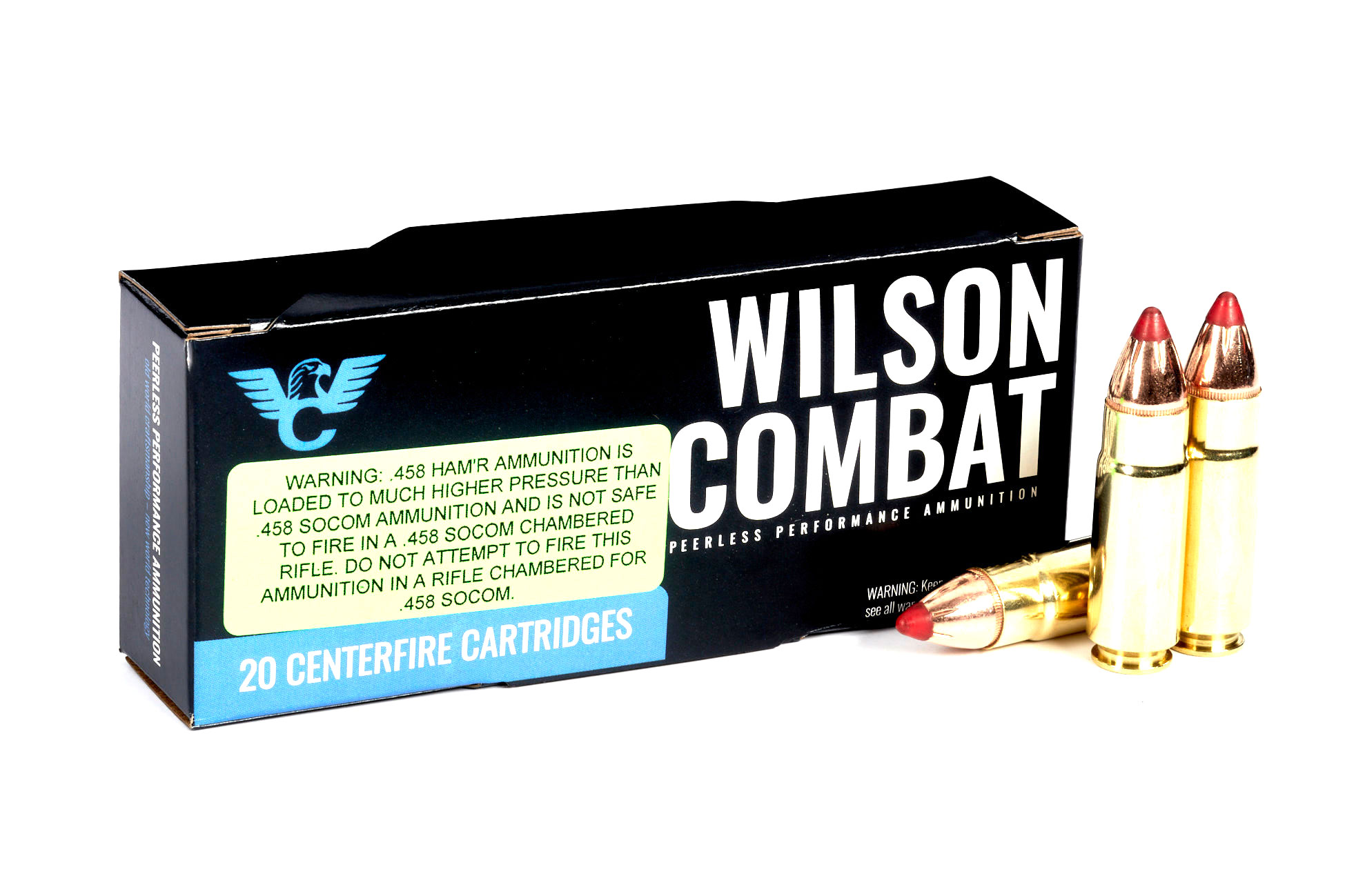 Wilson Combat X-Treme .458 HAM'R 325 Grain Flex Tip Expanding Brass Cased Rifle Ammunition