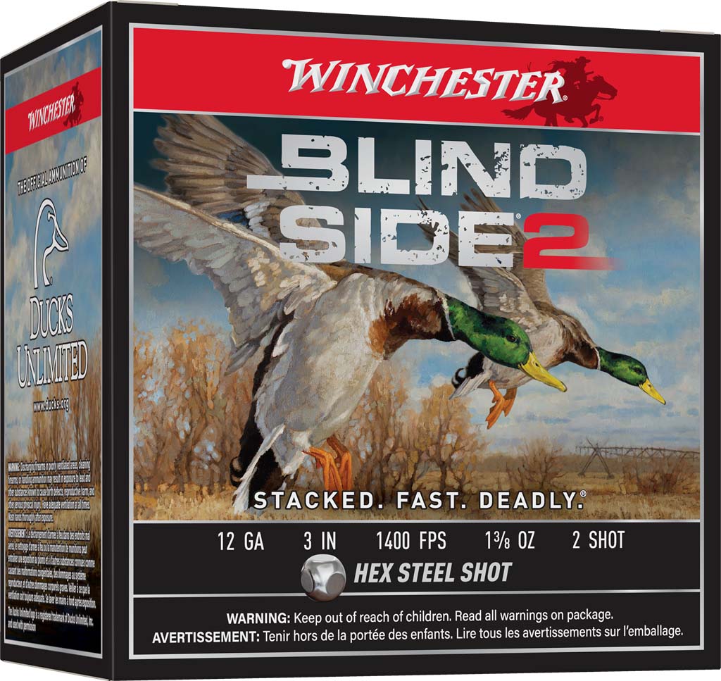 Winchester Blind Slide 2 12 Gauge 1.38 oz 3in Shotgun Ammunition