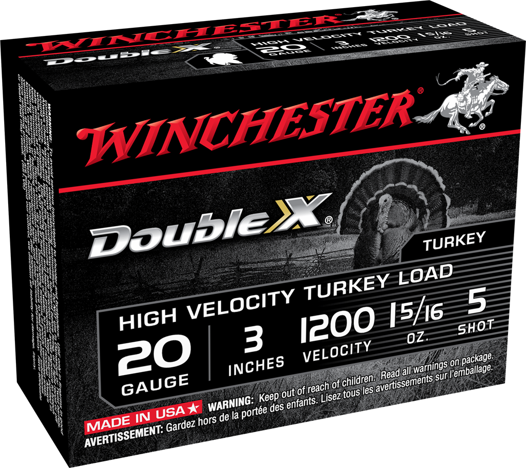 Winchester Double X 20 Gauge 1 5/16 oz 3" Shotgun Ammunition