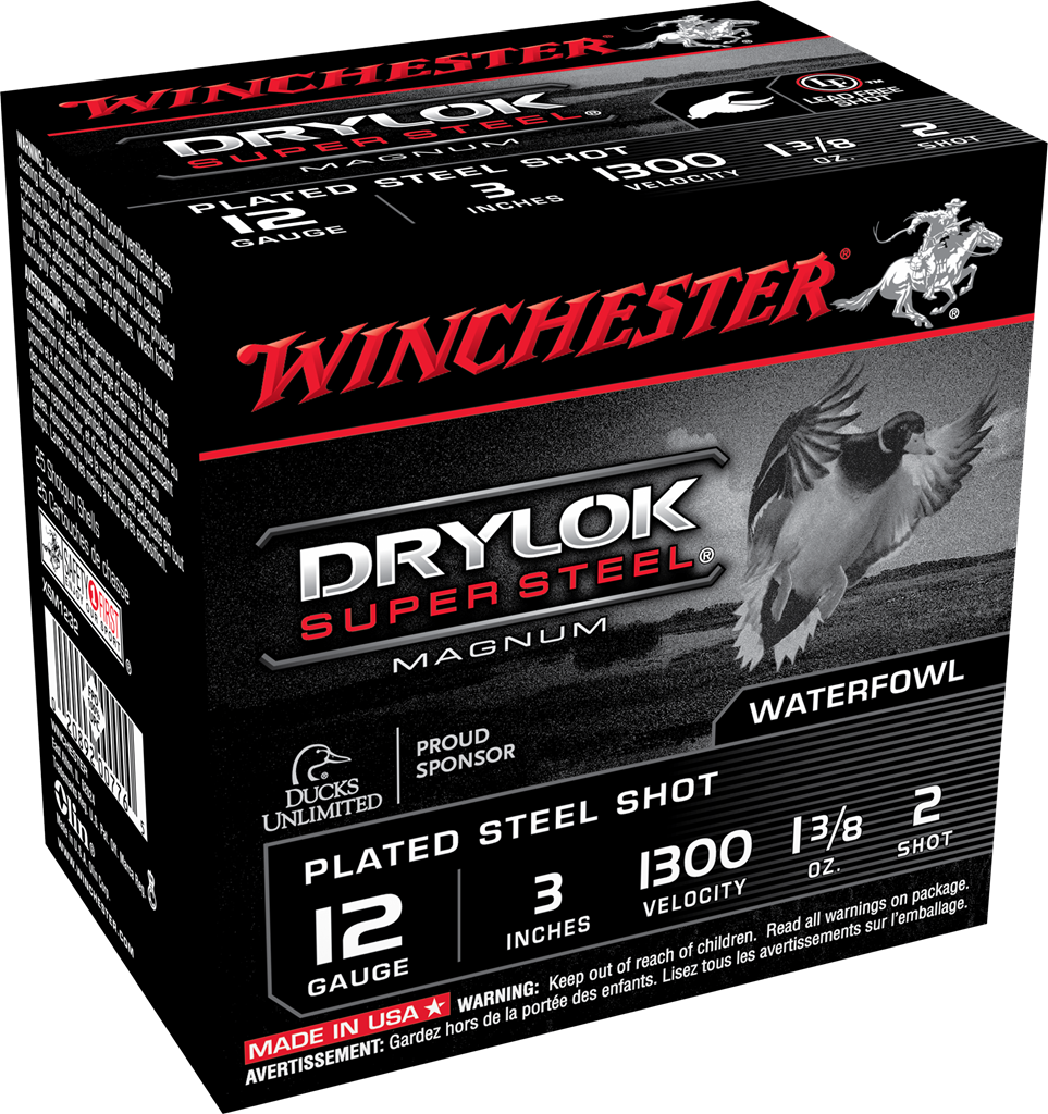 Winchester Drylok Super Steel 12 Gauge 1 3/8 oz 3" Shotgun Ammunition