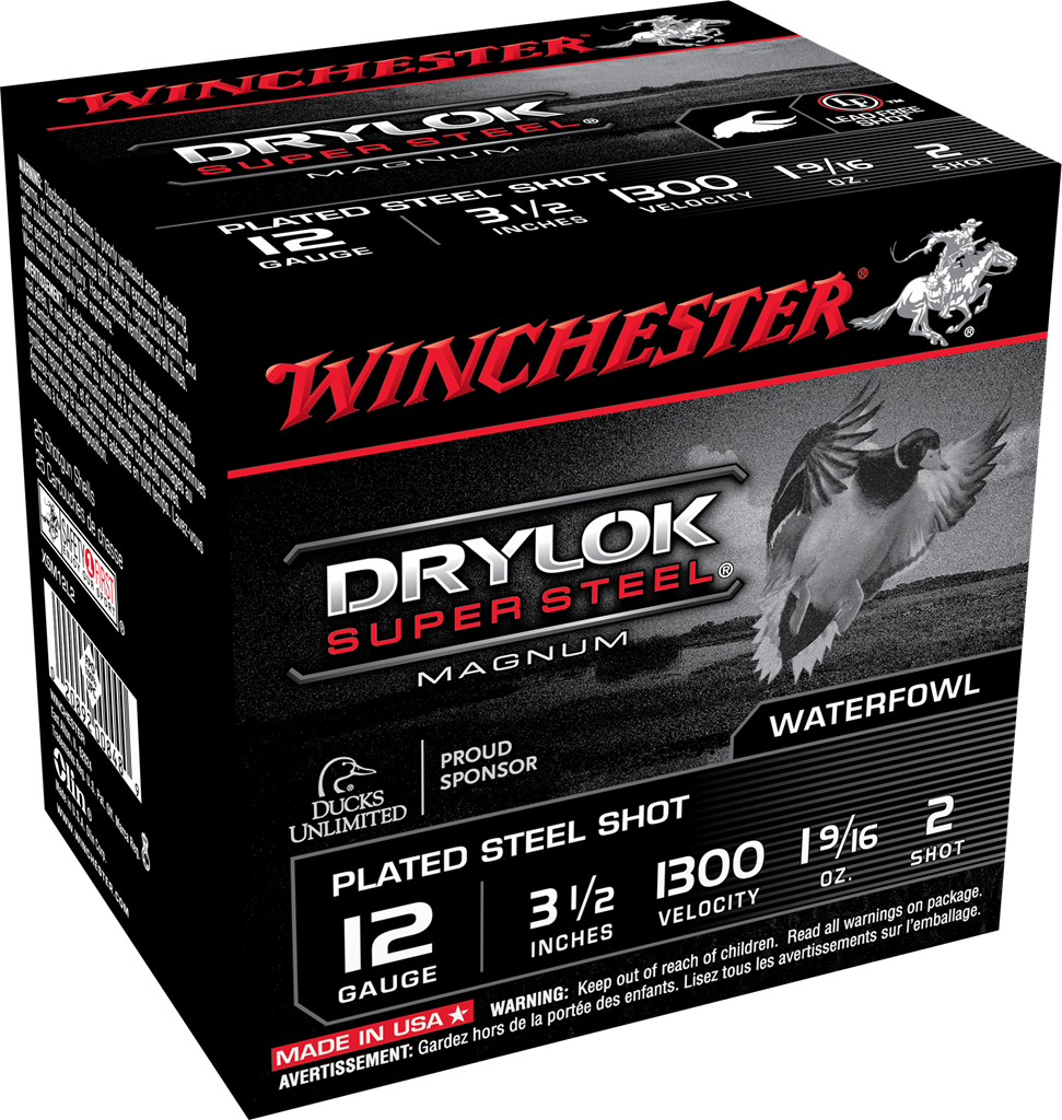 Winchester Drylok Super Steel 12 Gauge 1 9/16 oz 3.5" Shotgun Ammunition