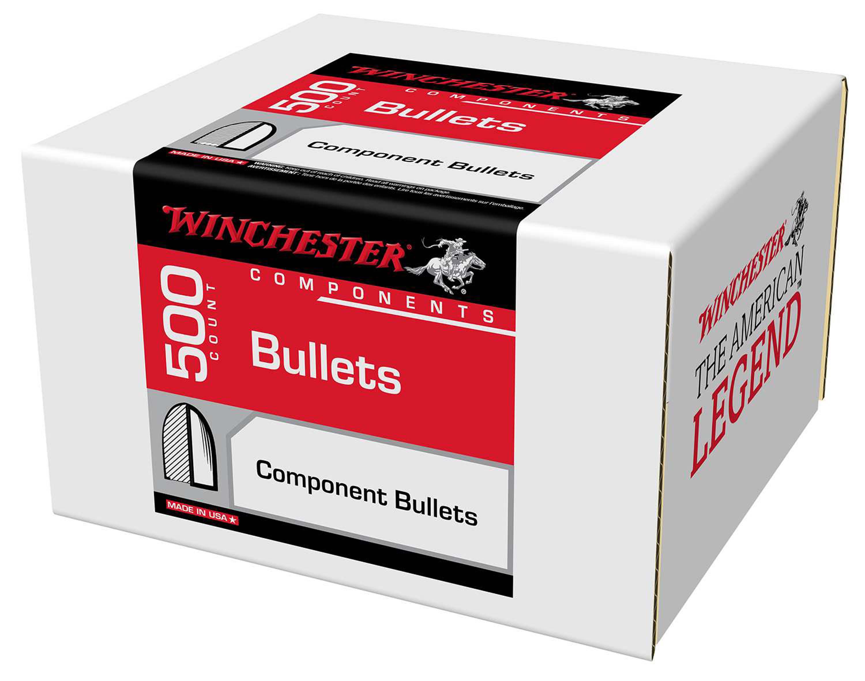 Winchester Rifle Bullets, 5.56x45mm NATO, 55 Grain, Full Metal Jacket