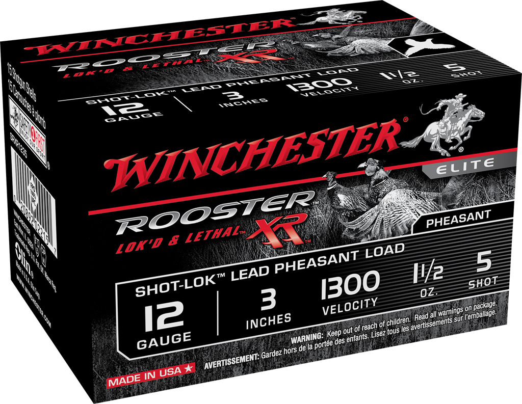 Winchester Rooster XR 12 Gauge 1 1/2 oz 3" Shotgun Ammunition
