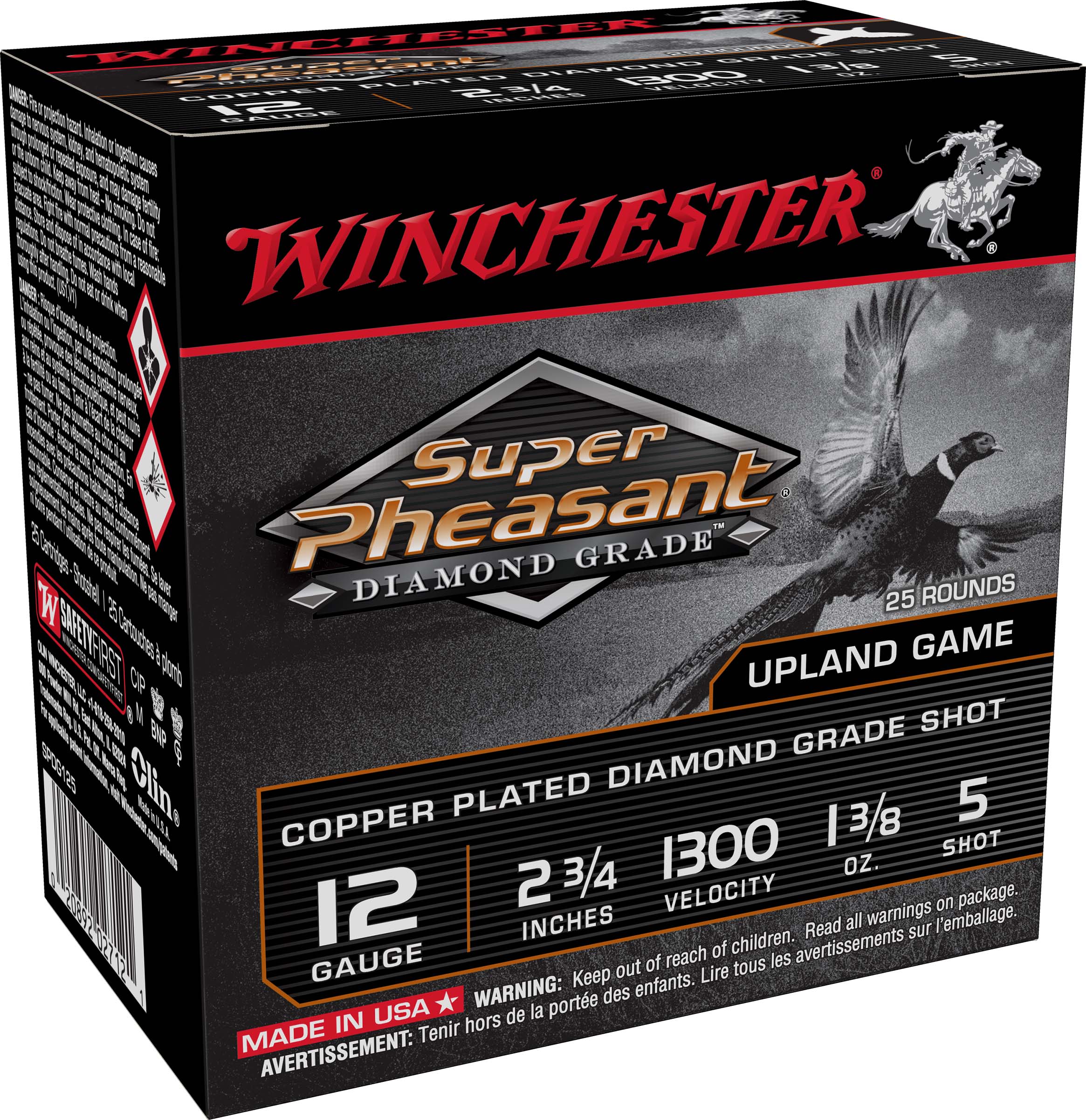 Winchester Super Pheasant Diamond Grade 12 Gauge 1 oz 2.75'' #5 Shotgun Ammunition