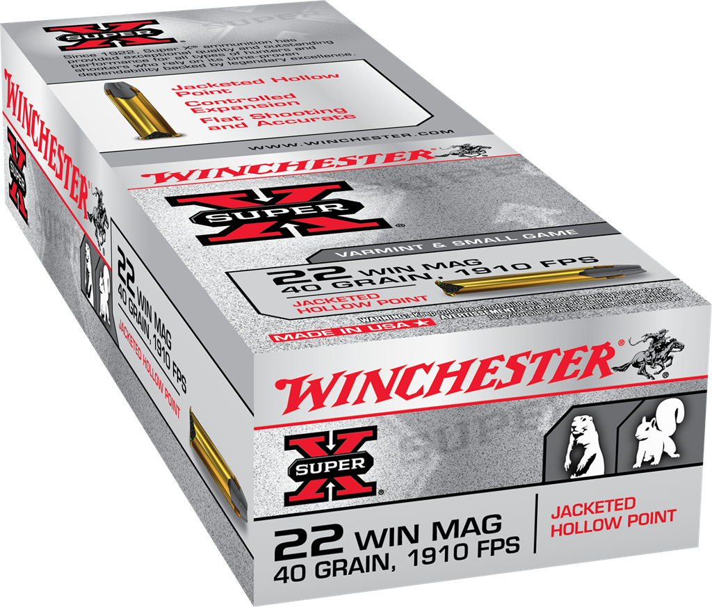 Winchester Super X High Velocity .22 LR 40 Grain Hollow Point