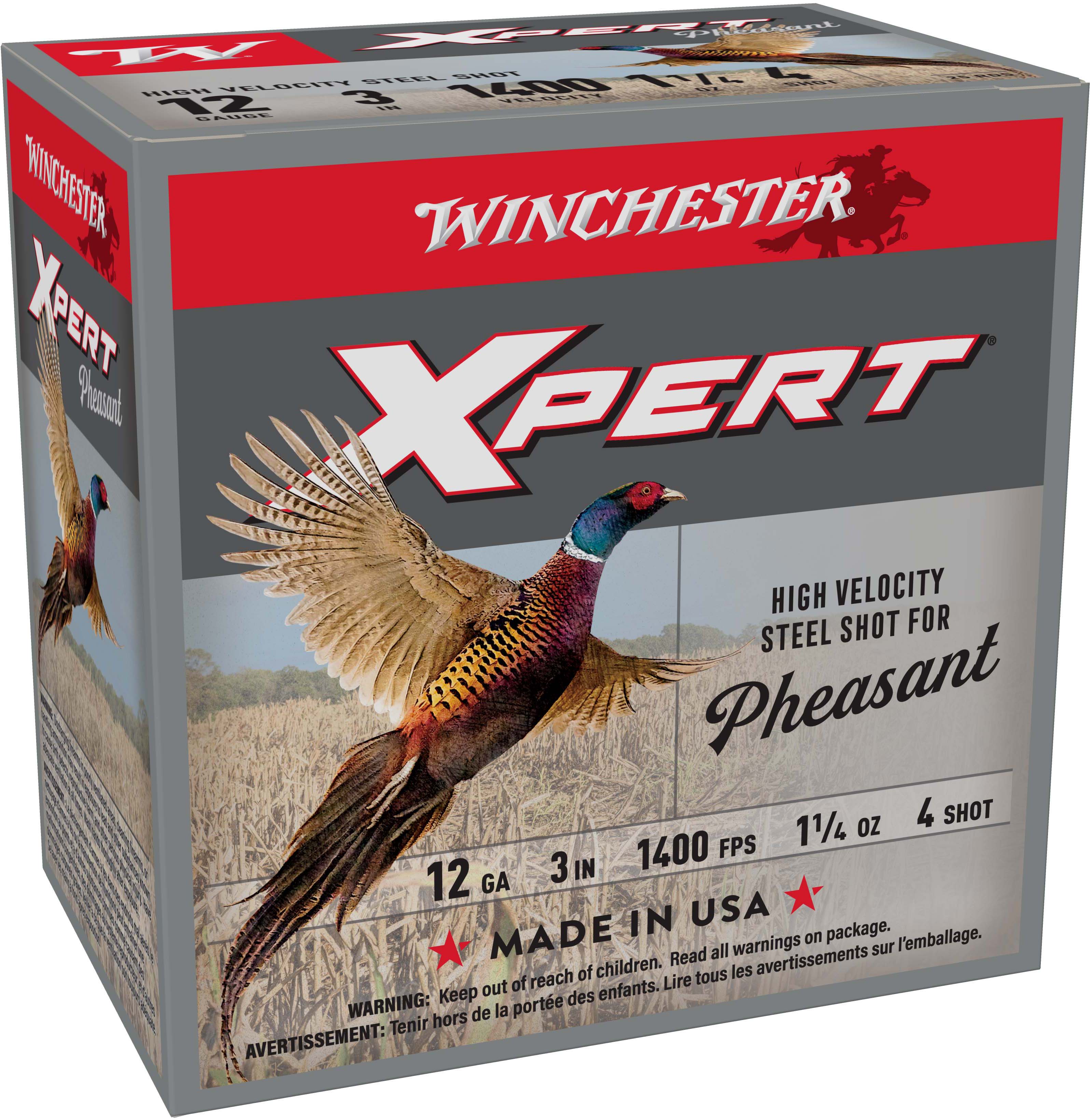 Winchester Xpert Hi-Velocity Steel 12 Gauge Shotshells - 25 Rounds