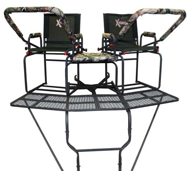 New X-Stand The Patron Hang On Treestand Steel Grey 