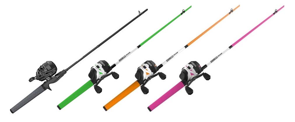 Zebco Roam Spincast Combo  Up to $3.20 Off Free Shipping over $49!
