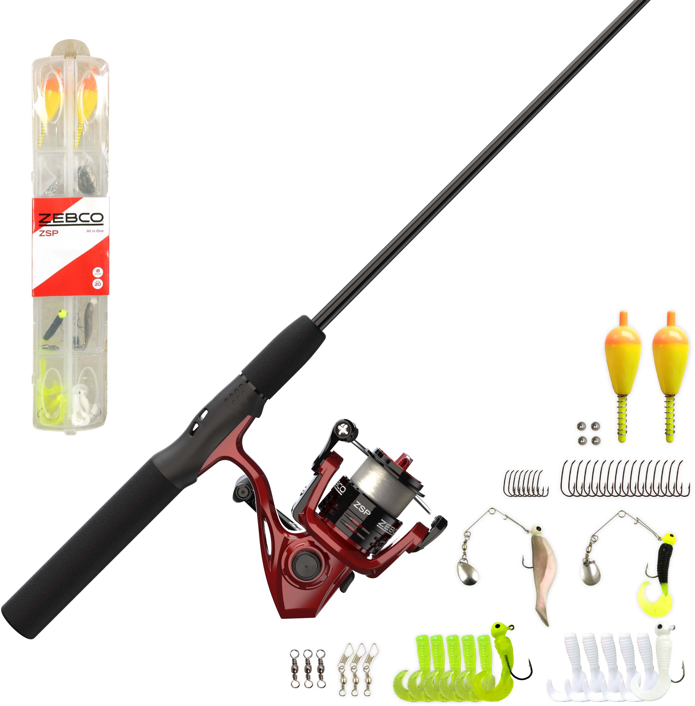 Zebco 33 Rhino Spuncast Combo  Up to 20% Off Free Shipping over $49!