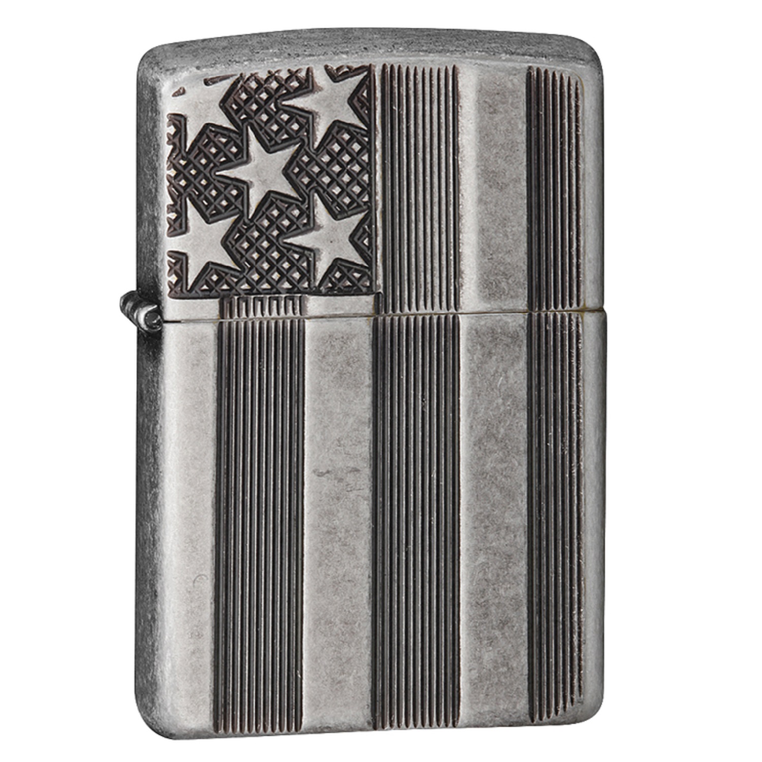 Zippo Classic US Flag Deep Carve Lighter | 22% Off w/ Free 