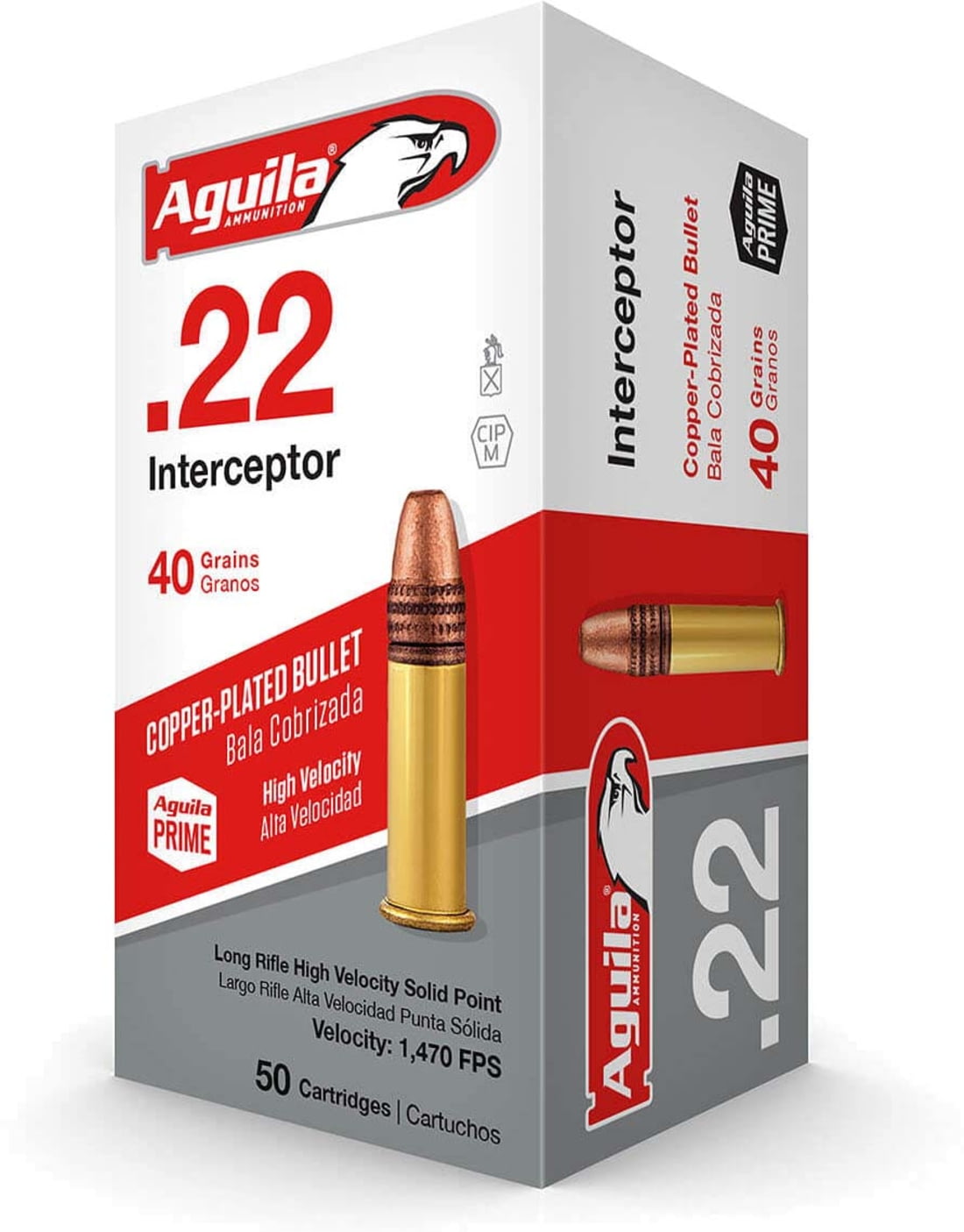 5 - Aguila – Super Extra Standard Velocity Ammo 22 Long Rifle 40GR Lead RN