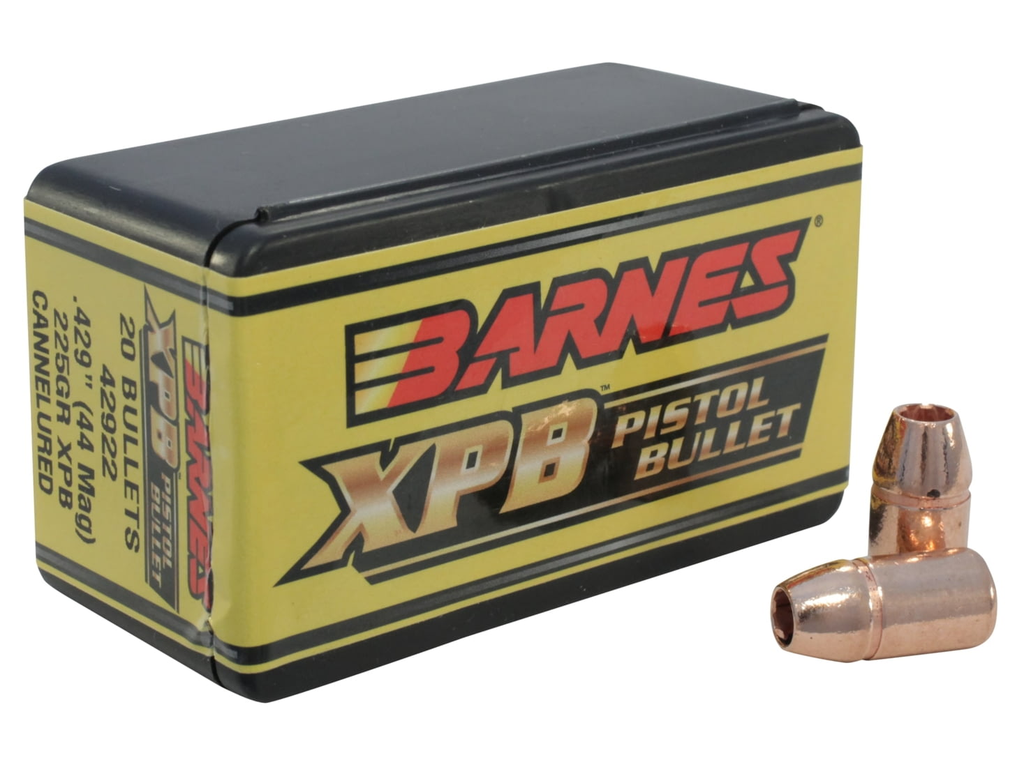 barnes-bullets-30543-xpb-44-mag-429-225-gr-xpb-20-box-free-shipping