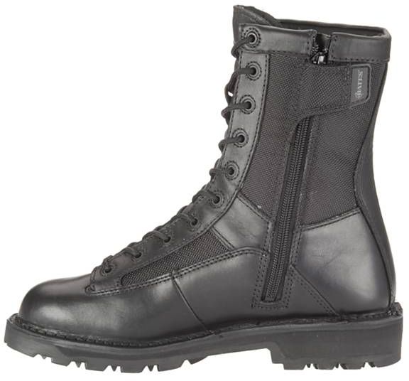 men's 8 durashocks lace to toe side zip boot