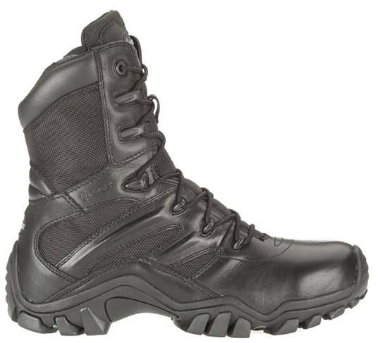 bates delta 8 side zip boots