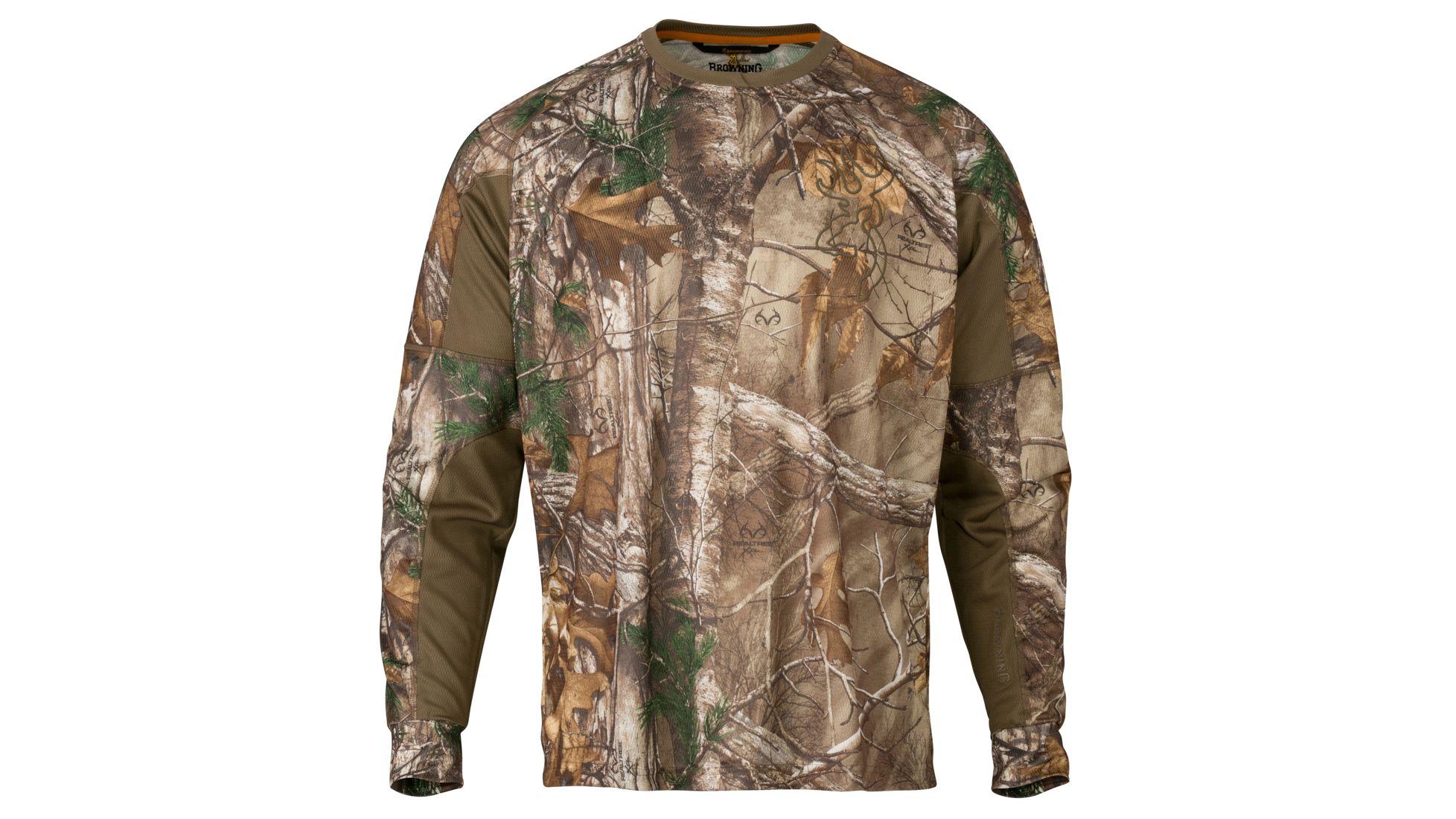 Browning Cardiff Long Sleeve T-Shirt, Rtx, Extra