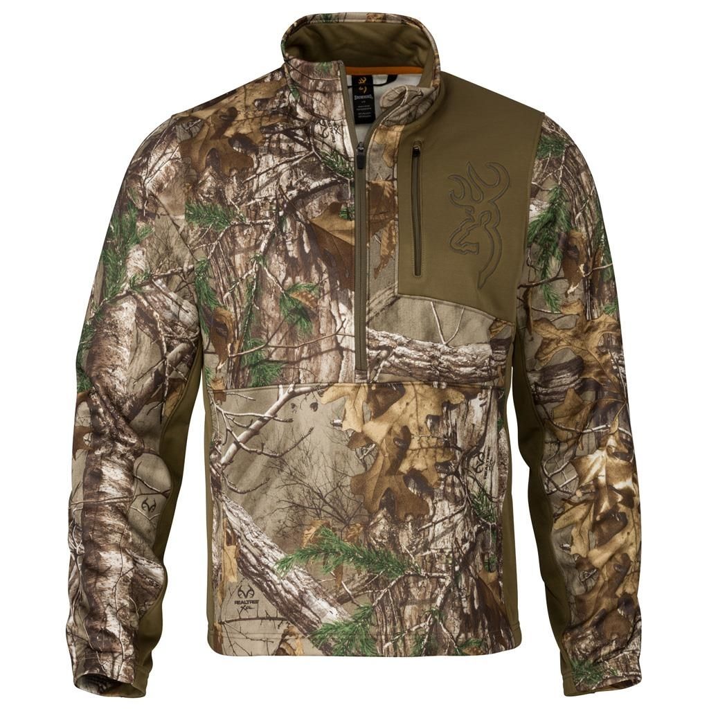 Browning Quick Change 3/4 Zip Pullover, Realtree - 1 out of 2 models