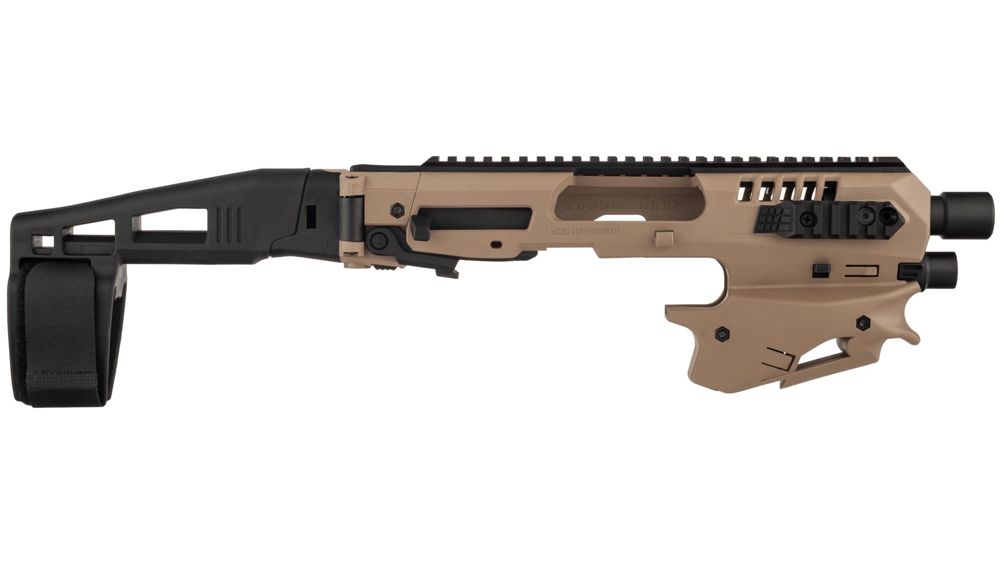 CAA Glock MCK Micro Conversion Kit For Glock 17 19 19X 22 23 25 31 32