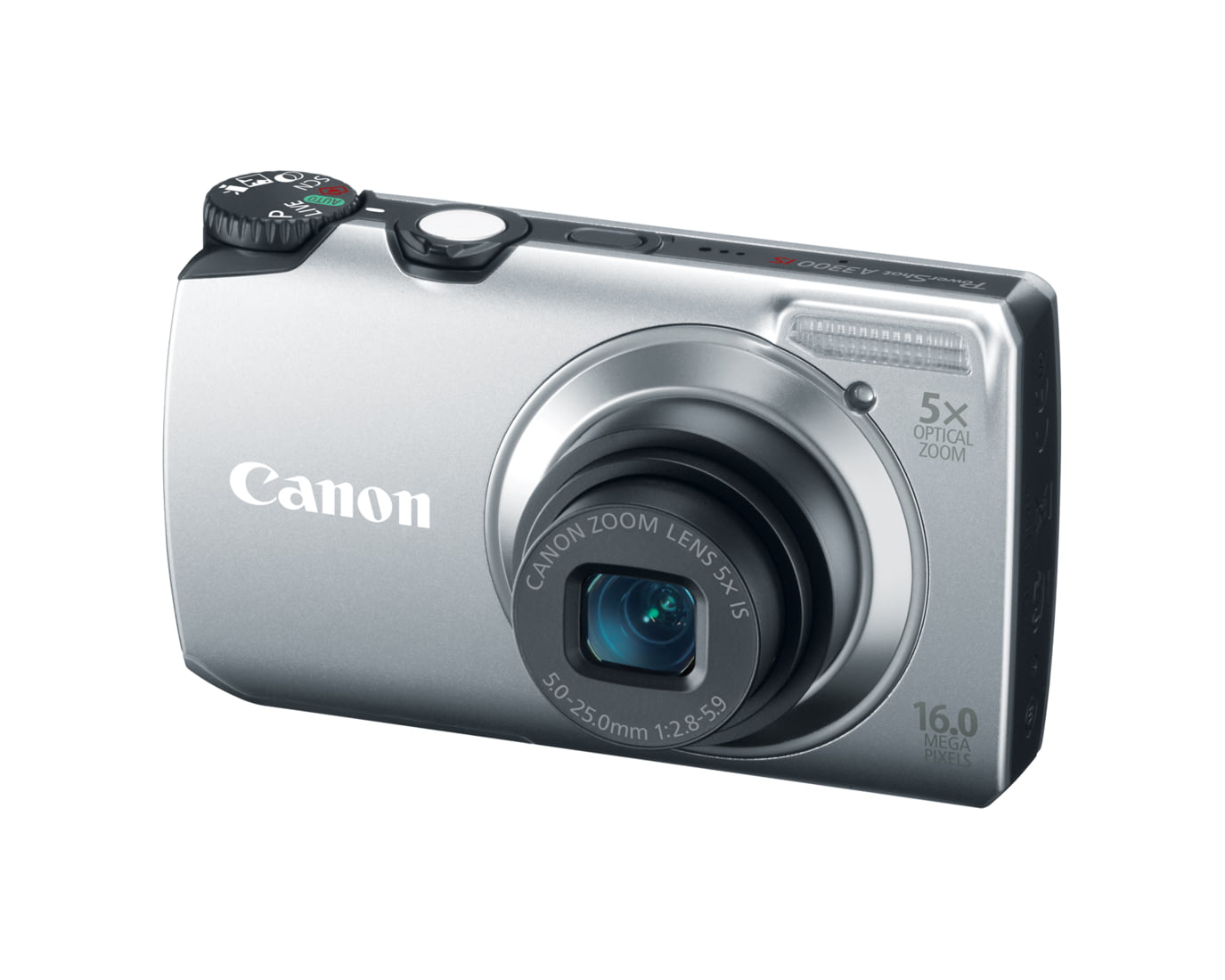 Canon A3300 Is 16 Mega Pixels Power Shot Digital Camera 