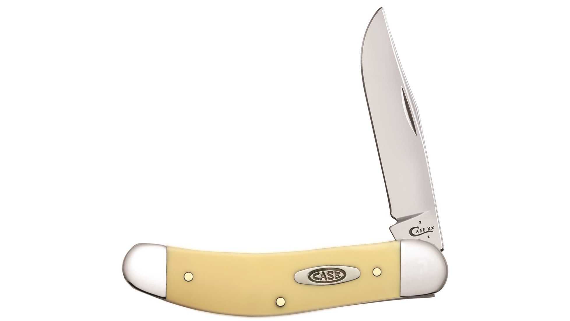 Case Folding Knives with Yellow Synthetic Handle | Free Shipping over $49!