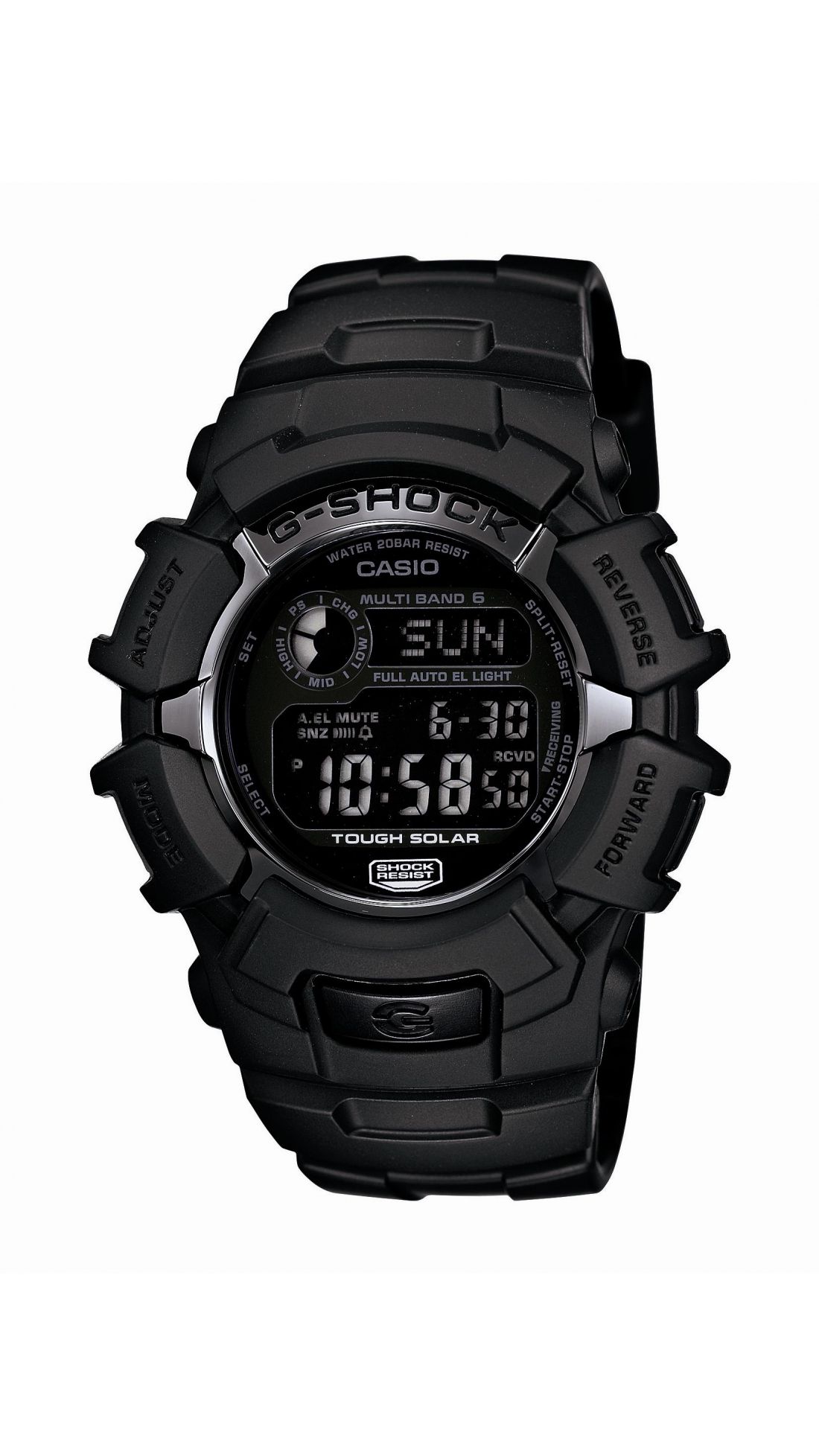 casio g shock solar atomic watch