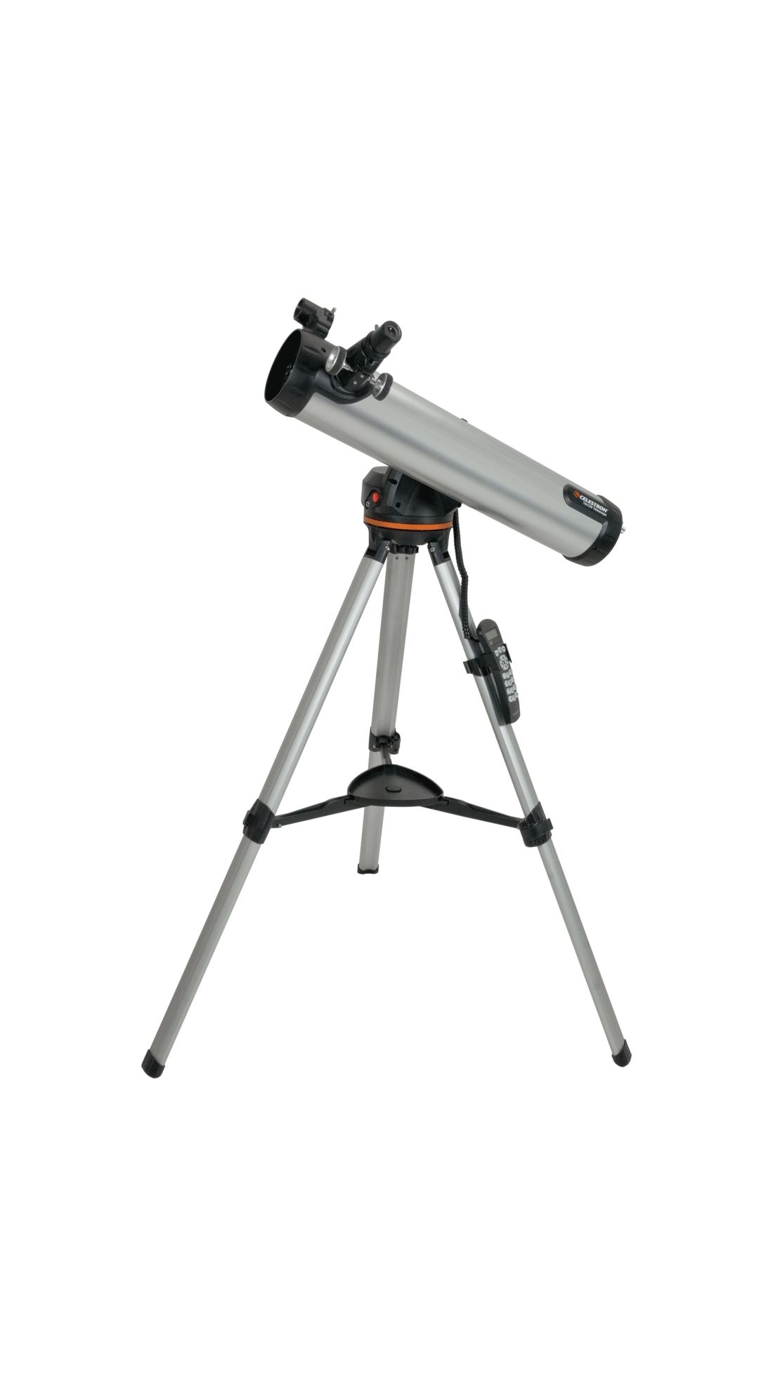 Celestron 76LCM Computerized 76 mm Newtonian Reflector Telescope | Free ...