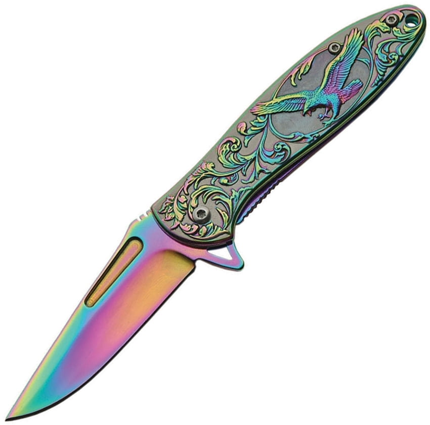 China Made Eagle Framelock Spectrum Assisted Opening Folding Knife ...