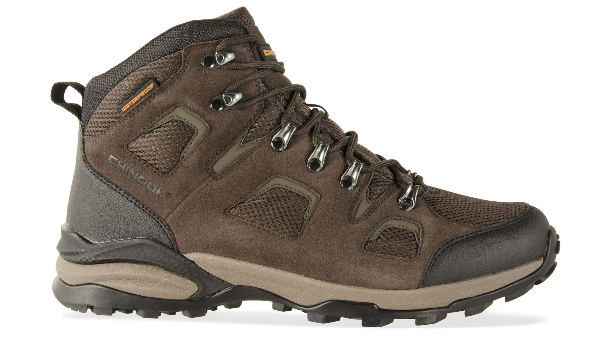 chinook men's cresent mid waterproof hiking boot