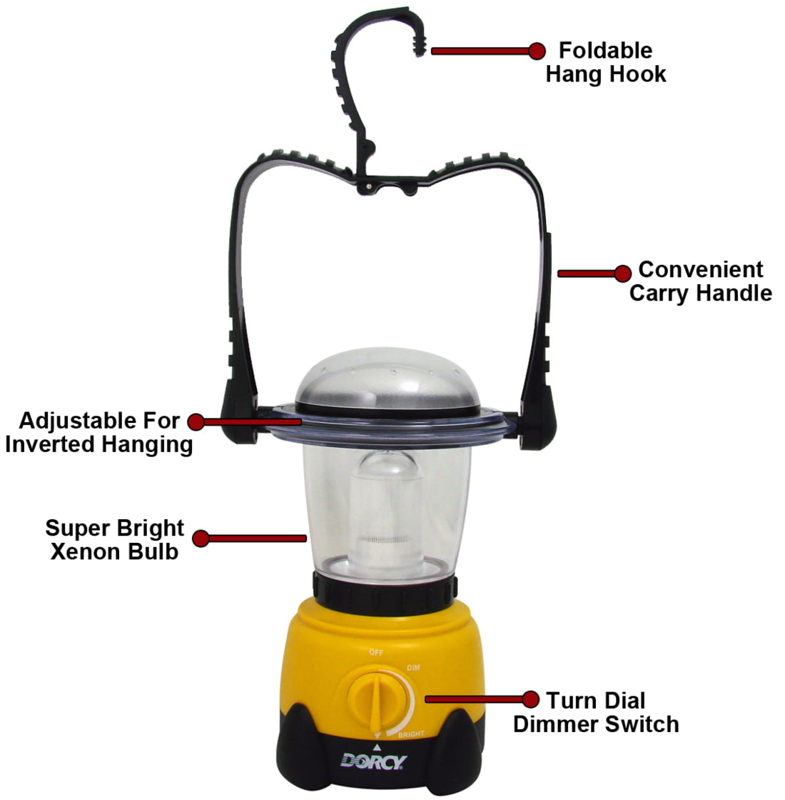 Dorcy 4 D Invertible Lantern 41-3105 | Free Shipping over $49!