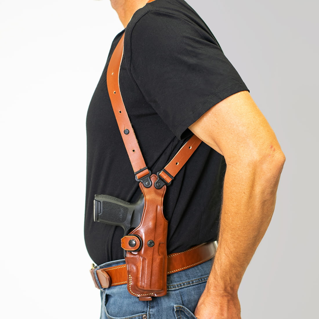 Galco VHS Ambi Shoulder System Holster for Colt, Kimber, Para, SW, SF ...