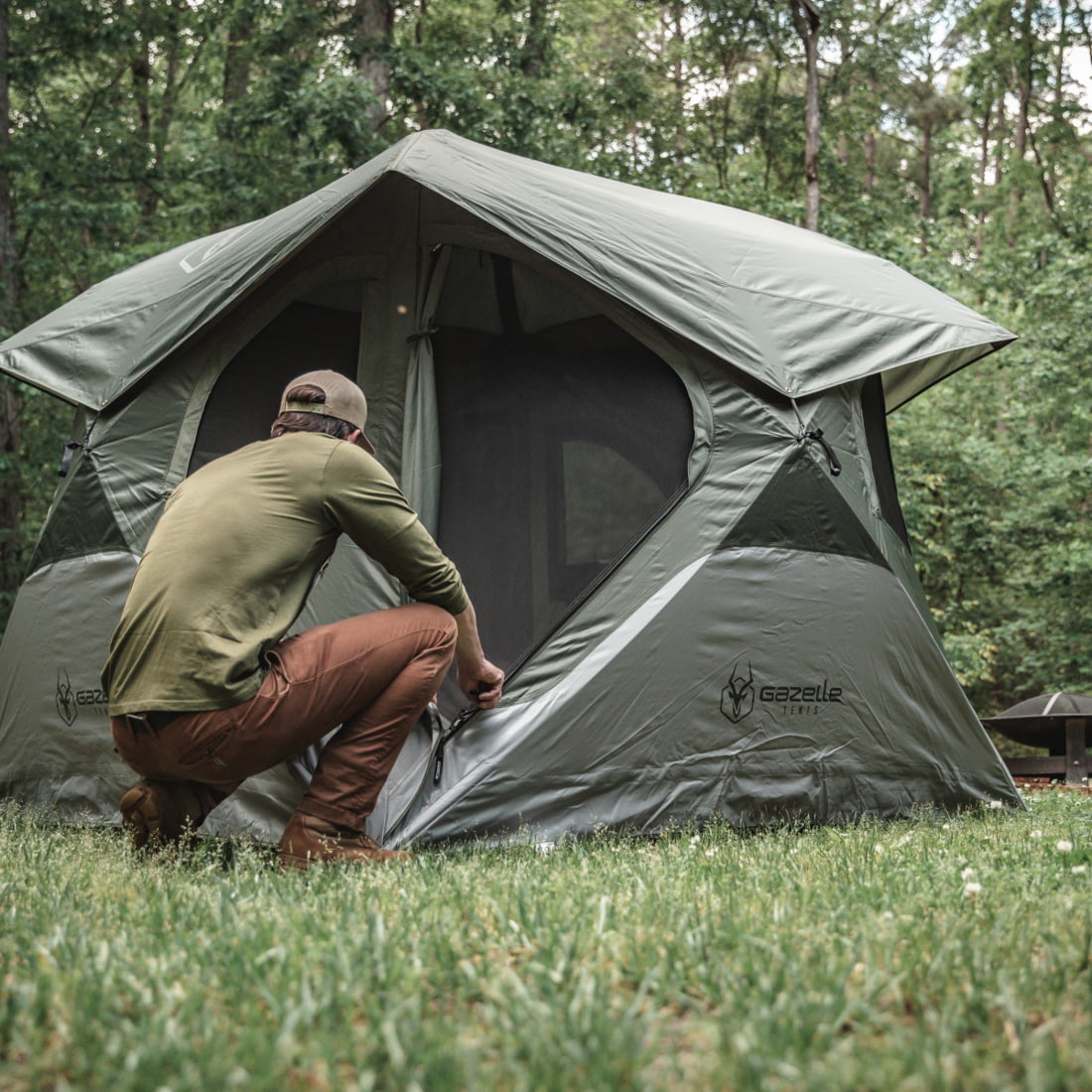 Gazelle T4 4 Person Hub Tent | 26% Off 5 Star Rating w/ Free Shipping ...