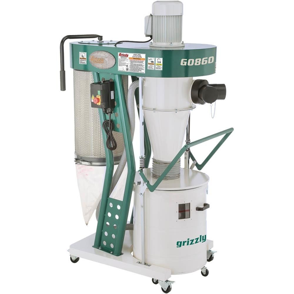 Grizzly Industrial Portable Cyclone Dust Collector