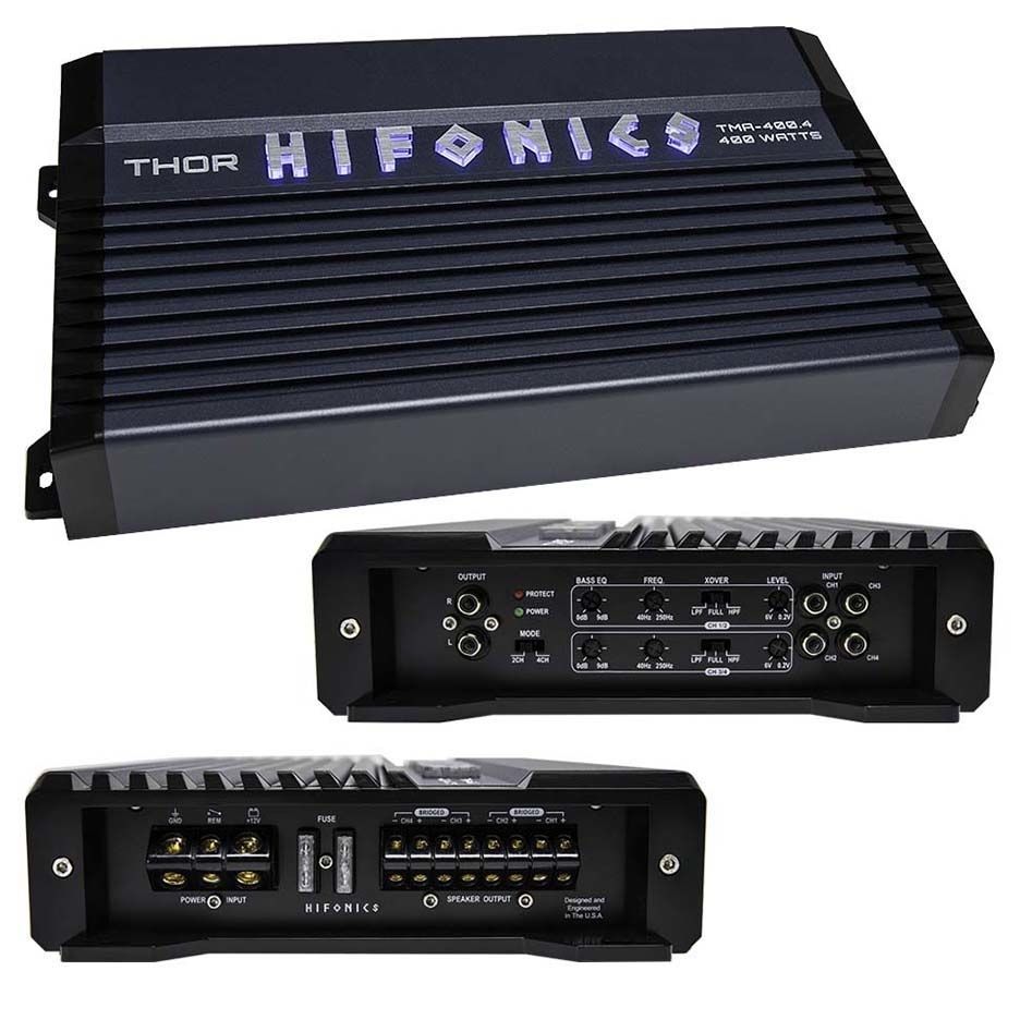 Hifonics Thor Marine 4 Channel Amplifier Free Shipping over 49!
