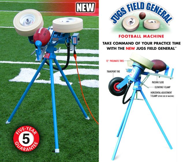Jugs Sports Field General Football Machine Free Shipping over 49!