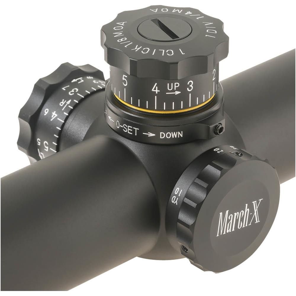 March Scopes High Master 1060x56mm Tactical Knob Rifle Scope MTR5
