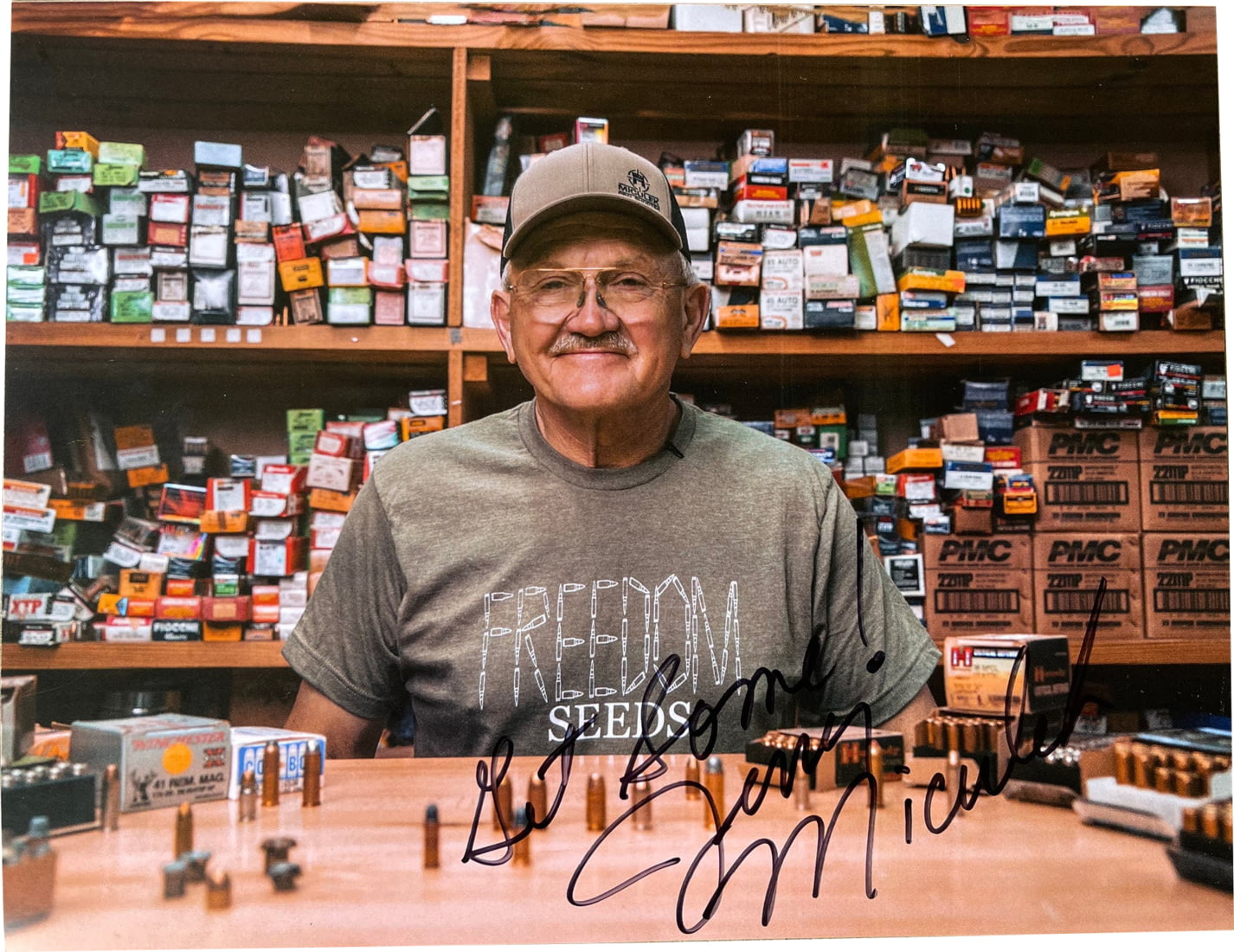 Miculek Autographed Jerry Poster Free Shipping over 49!