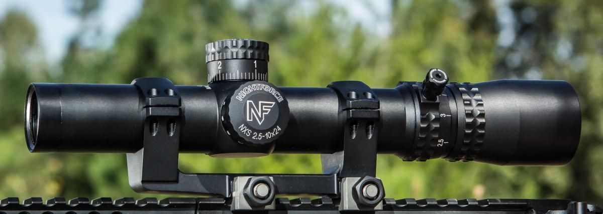 NightForce NXS 2.5-10x24 Zerostop Rifle Scope | 5 Star Rating Free ...