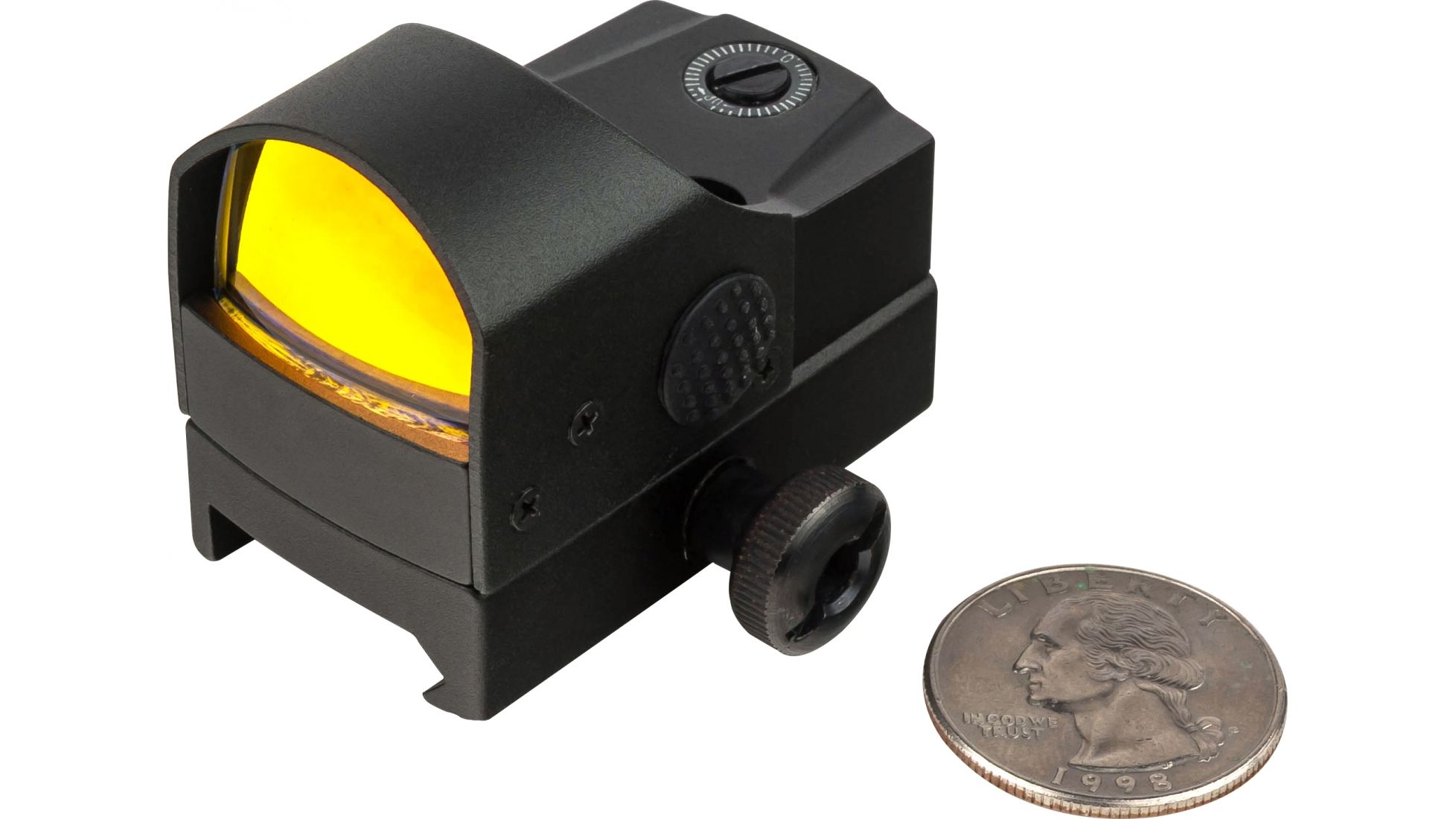 Exclusive 1 x50 mm Red Dot Mini Reflex Sight, 5 MOA Dot