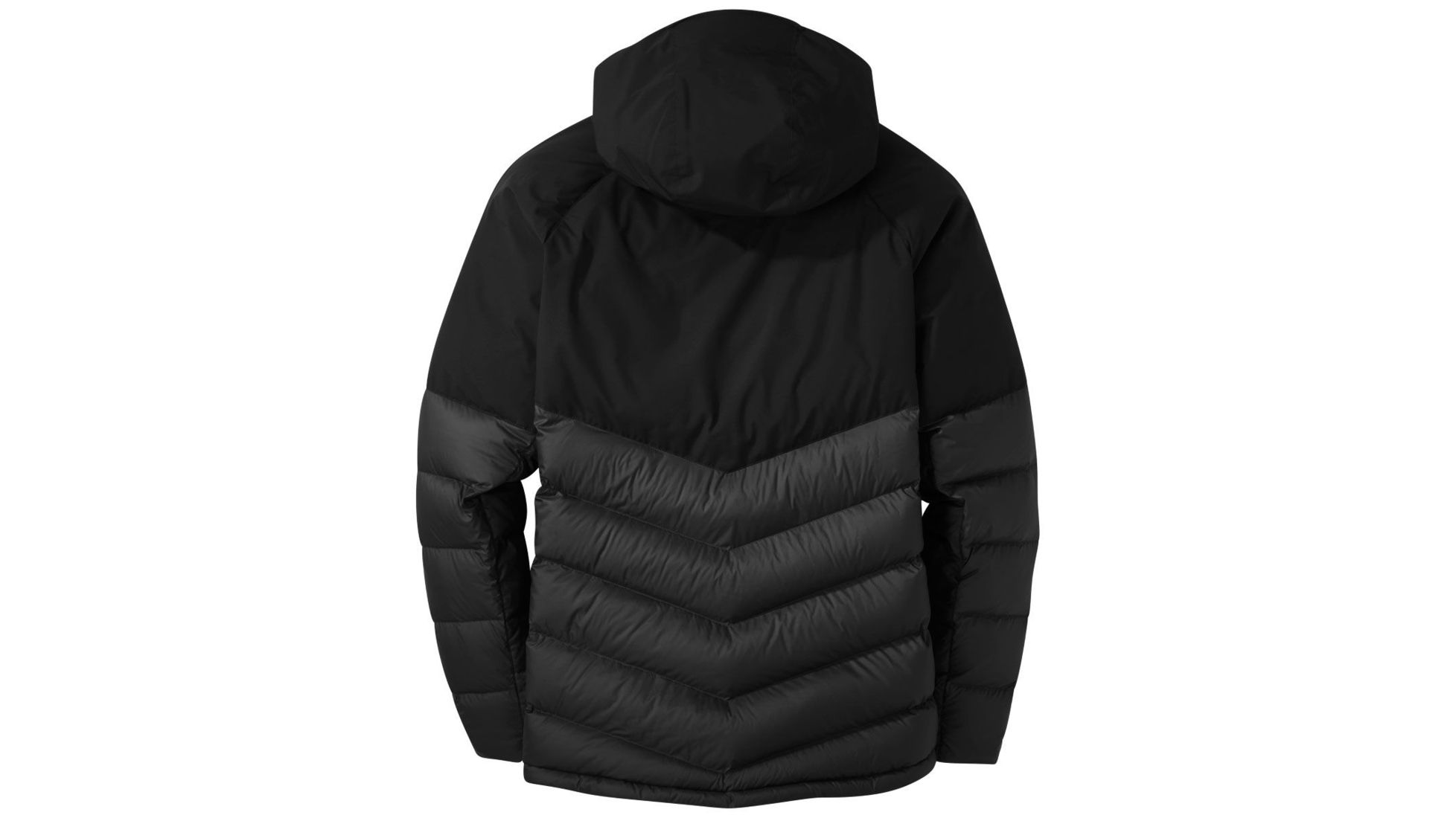 men's super transcendent down hooded jacket