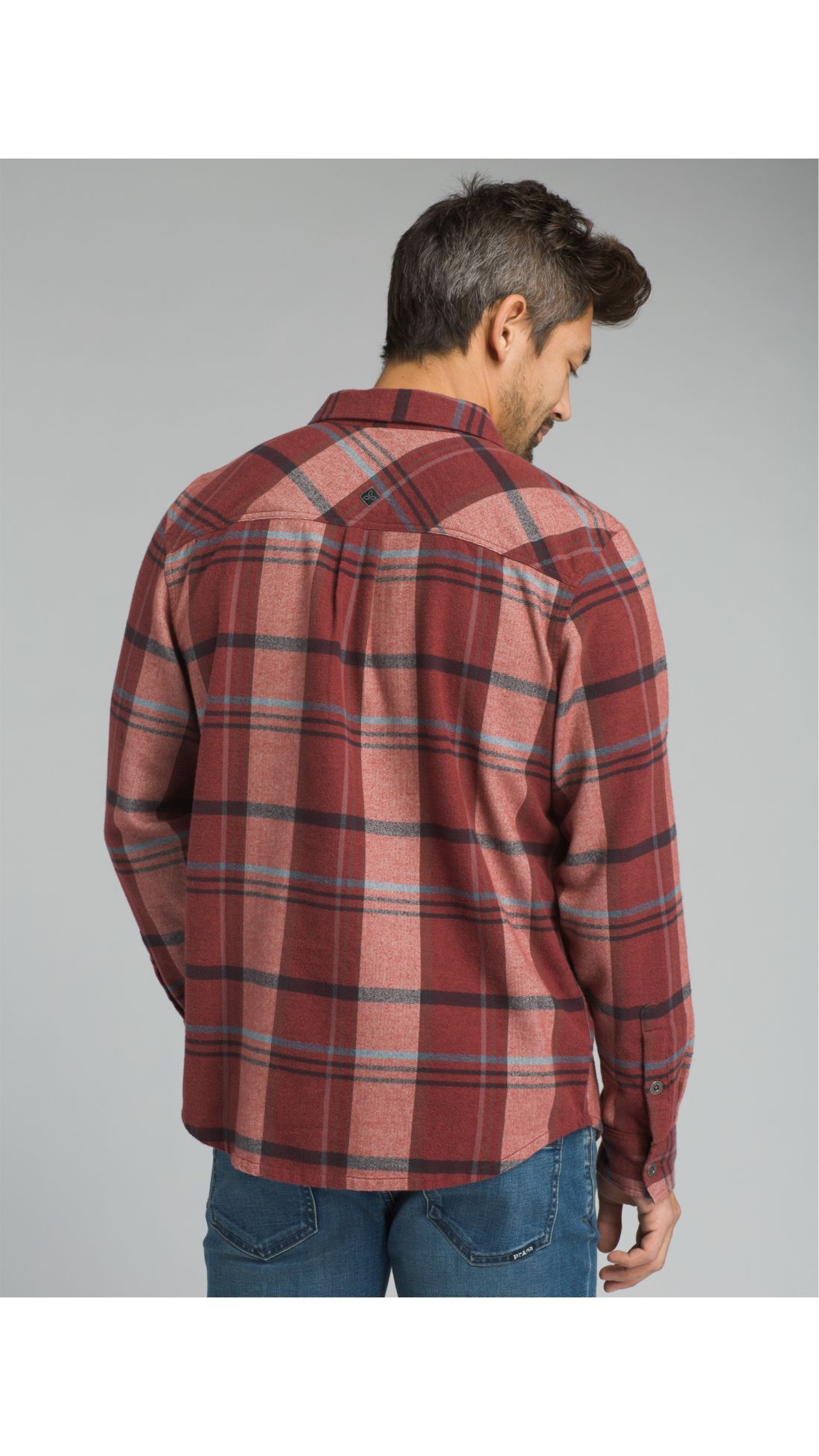 prana lybek flannel shirt