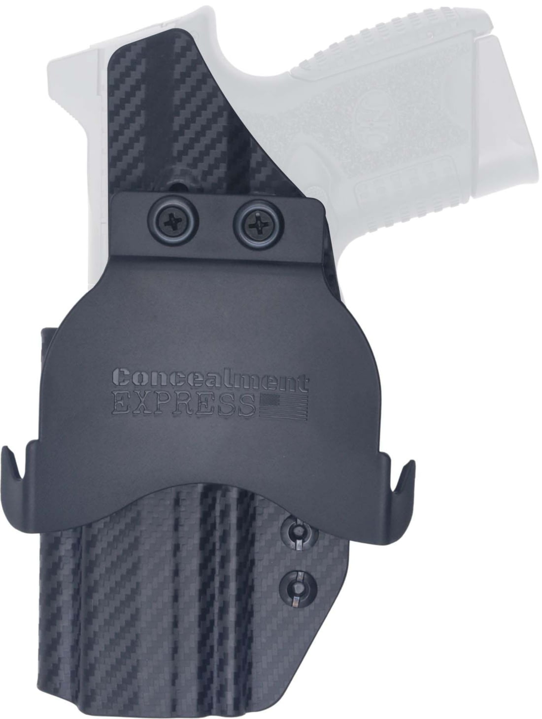 Rounded by Concealment Express OWB Paddle Holster FN 509 CC Edge | Up