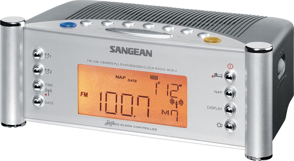 Sangean AM/FM Digital Atomic Clock Radio Free Shipping over 49!